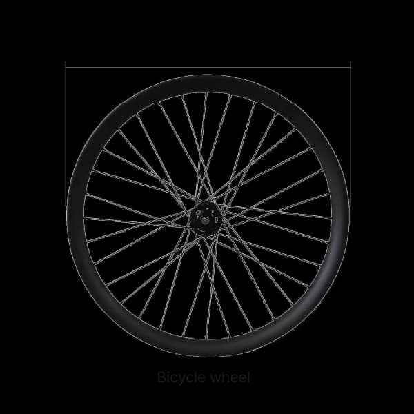 显示带有标记尺寸的70厘米常见物品的图像。